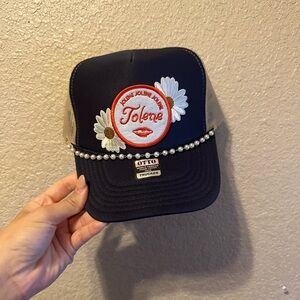 Jolene Trucker hat - pearl chain